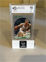 1990 NBA Hoops Silver Larry Bird BCCG 10 Gem Mint