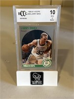1990 NBA Hoops Silver Larry Bird BCCG 10 Gem Mint
