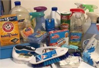 Household Cleaning Products Remaining Contents