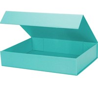 Gift Box with Lids, 11.5 x 8.5 x 2.3 In Magnetic
