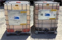 (2) Schutz 300 Gallon Chemical Totes