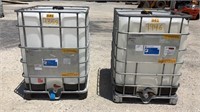 (2) 300 Gallon Chemical Totes