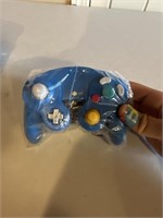 Brand New Nintendo OEM Game Cube Blue Controller