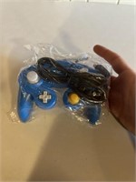 Brand New Nintendo OEM Game Cube Blue Controller