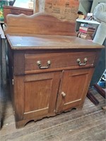 1 Drawer over 2 Doors Washstand-33t x 29w x 17d