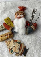 Santa Gift Box Tag / Ornament