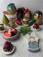 Collection of Unique Christmas Ornaments