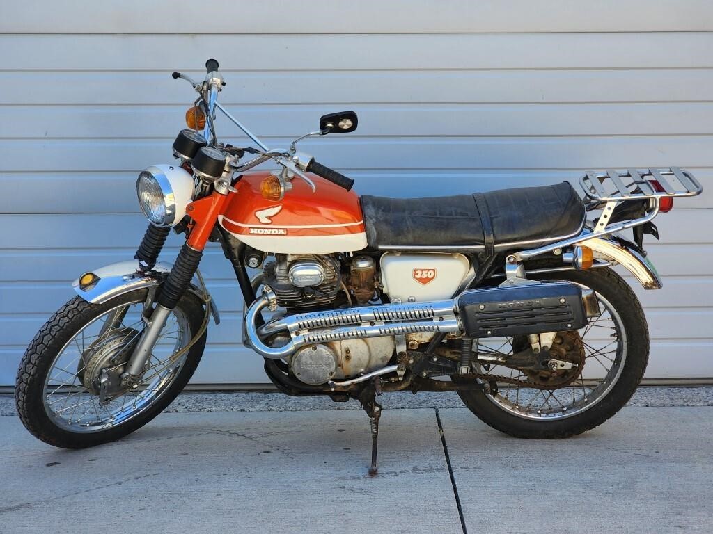 1969 Honda 350 Motorcycle