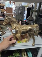 Cast Horse that went on Clock base