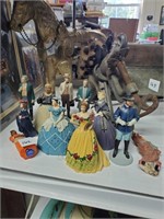 Franklin Mint Mini Gone With The Wind Figures