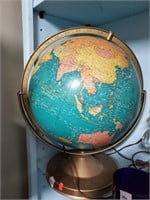 Vtg. Terrestrial  Globe on Stand-Still USSR &