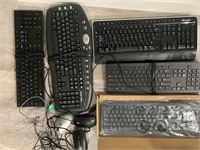 Keyboard and mouse lot