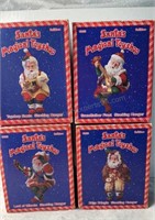 Assorted Santa Stocking Holders1995 in original