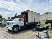 1989 GMC C70 S/A Flatbed Truck
