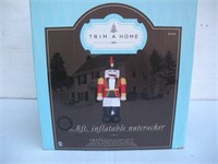 8ft Light Up Inflateable Nutcracker - used