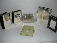 (6) Things Remembered Jewelry Box & Photo Albums