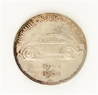 Coin 1961 Volkswagen Silver Round