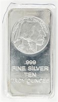 Coin 10 Troy Ounce Silver Bar