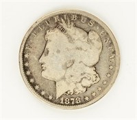 Coin 1878(P) 8TF Morgan Silver Dollar VG