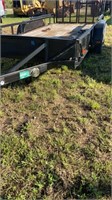 2011 Carry On 16ft flatbed trailer