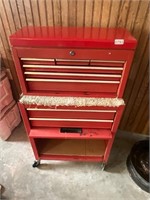 8 drawer tool box with tools