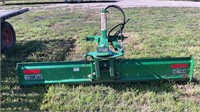 Frontier 8 foot,  3 point blade, hydraulic swing,