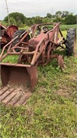 8N Ford tractor with bucket