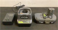 Ryobi 18V Battery and Charger