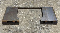 Pinnacle Skid Steer Open Face Plate