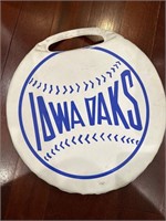 Iowa Oaks Baseball seat cushion