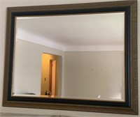 Framed Mantle Mirror 37x29in
