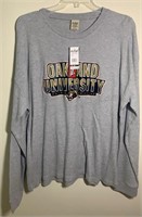 NWT Oakland University Grizzlies  XXL Long Sleeve