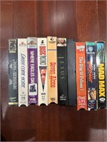VHS tapes - Madmax, Basic Instinct, and more
