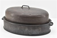 Model Vintage Oval Roasting Pan / Roaster