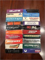 VHS tapes - 20 lot - Comando, Caddyshack, And more