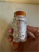 HUGE Jar of .999 Silver Foil Flakes