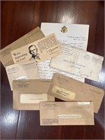 WWII 1943 - 1944 Navy Vmail and War Dept Mail