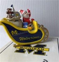 University of Michigan Wolverines ornament