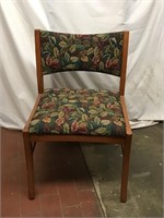 Wooden fabric daily chair