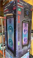 TopTech Audio Galaxy 10 Party Speaker 38” Tall