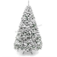 NIB 6' Snow Flocked Artificial Pine Christmas Tree