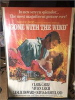 Framed "Gone With The Wind" Poster