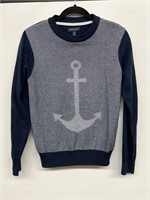 Kids Nautica Size L 14/16 Anchor Sweater