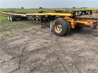 48' hay trailer with dolly.