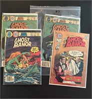 Ghost Manor Charlton Bronze Age Comic Lot