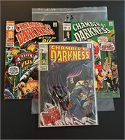Chamber of Darkness 1, 6, & 8 Marvel Bronze Age