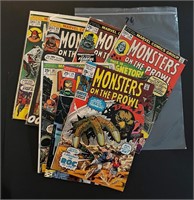 Monsters on the Prowl Lot Marvel Bronze Age Horror
