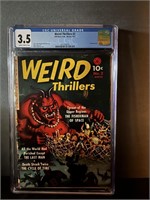 Weird Thrillers 2 CGC 3.5 Pre-code Ziff-Davis