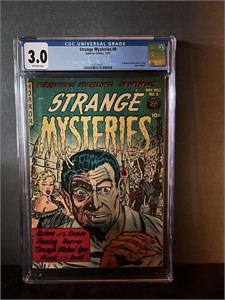 Strange Mysteries 8 CGC 3.0 Skeleton/Bondage Cover