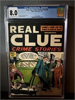 Real Clue Crime Stories V2 #10 CGC 8.0